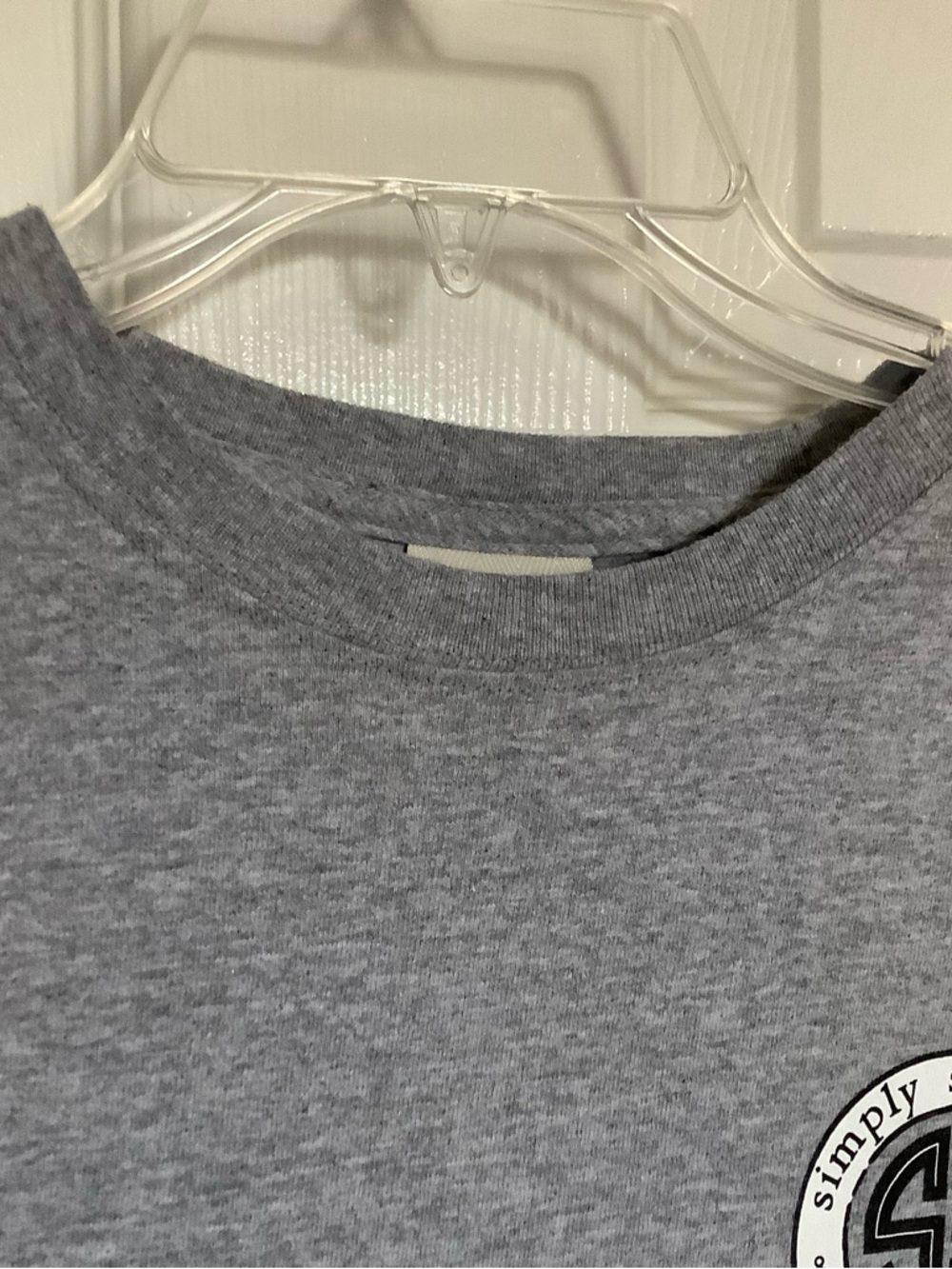 Simply Southern Gray Short Sleeve Tee with Soccer Graphic - Picture 2 of 8